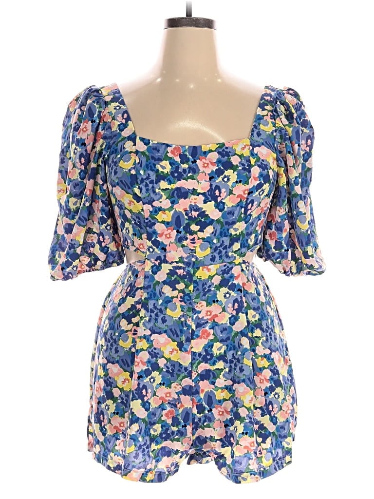 Pre-owned Shein Romper In Blue