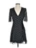 Alice + Olivia Polka Dots Black Cocktail Dress Size 0 - photo 1