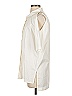 DKNY Ivory 3/4 Sleeve Button-Down Shirt Size P (petite) - photo 5