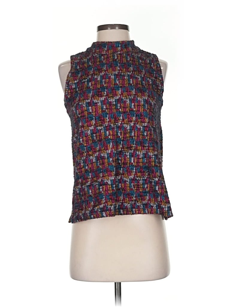 Pre-owned Akemi + Kin Sleeveless Blouse In Burgundy