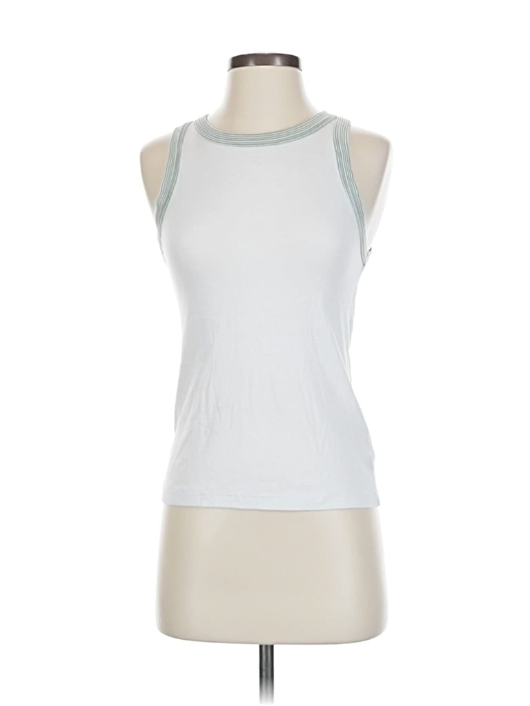 Pre-owned Rachel Zoe Tjx Active Tank Top In Silver
