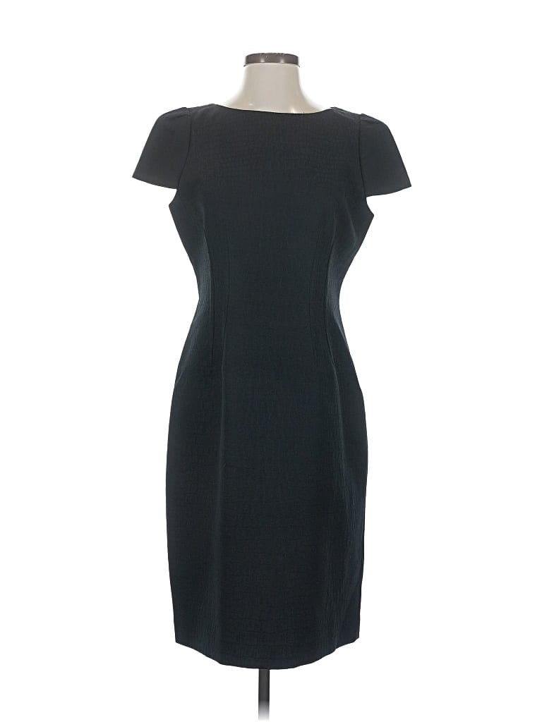Pre-owned Tahari Casual Dress In Black