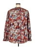 Max Studio 100% Polyester Red Long Sleeve Blouse Size 2X - photo 2