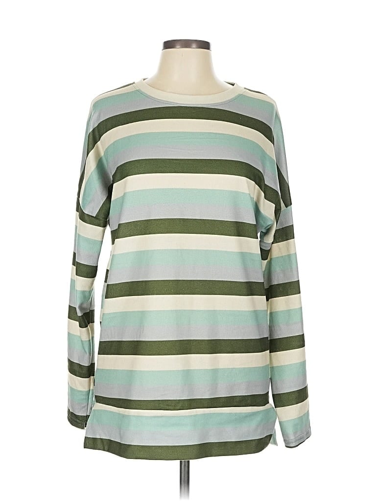 Pre-owned Unbranded Pullover Sweater In Green