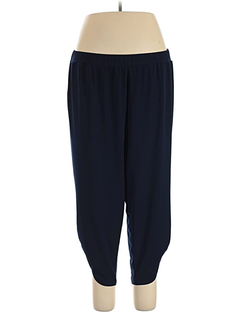 Pre-owned Susan Graver Active Pants In Blue