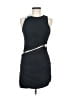 Zara 100% Polyester Solid Black Cocktail Dress Size M - photo 1