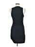 Zara 100% Polyester Solid Black Cocktail Dress Size M - photo 2