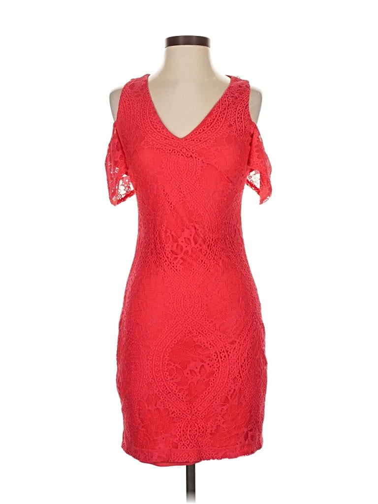 Pre-owned Guess Cocktail Dress In Red