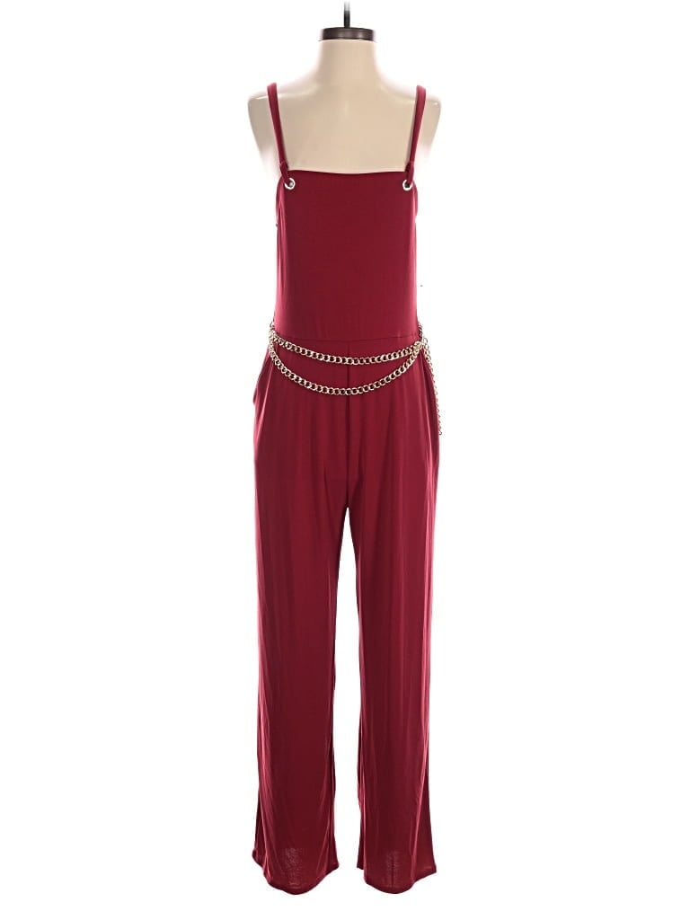 Bold Elements Jumpsuit In Red