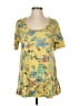 Lularoe Yellow Short Sleeve T-Shirt Size S - photo 1