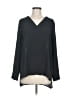 Pleione 100% Polyester Gray Long Sleeve Blouse Size M - photo 1