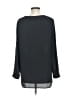 Pleione 100% Polyester Gray Long Sleeve Blouse Size M - photo 2