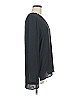 Pleione 100% Polyester Gray Long Sleeve Blouse Size M - photo 4