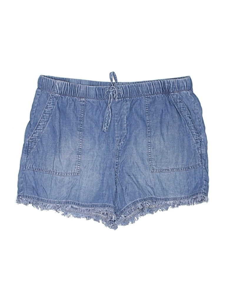 Pre-owned For The Republic Denim Shorts In Blue
