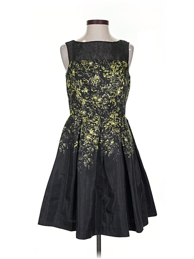 Pre-owned Taylor Cocktail Dress In Black