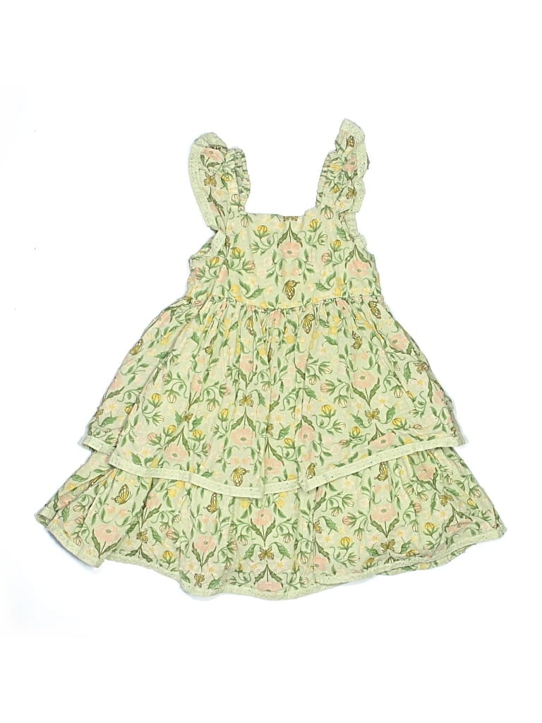 Pre-owned Cupcakes And Cashmere Kids' Dress In Green