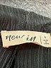 New In 100% Polyester Stripes Black Casual Pants Size L - photo 6