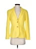 Talbots 100% Polyester Yellow Blazer Size 2 - photo 1