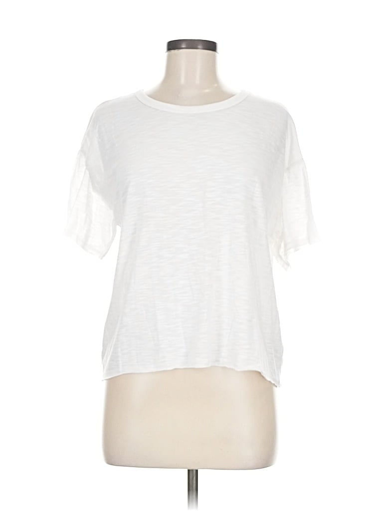 Pre-owned Sofia Jeans By Sofia Vergara Short Sleeve T-shirt In White