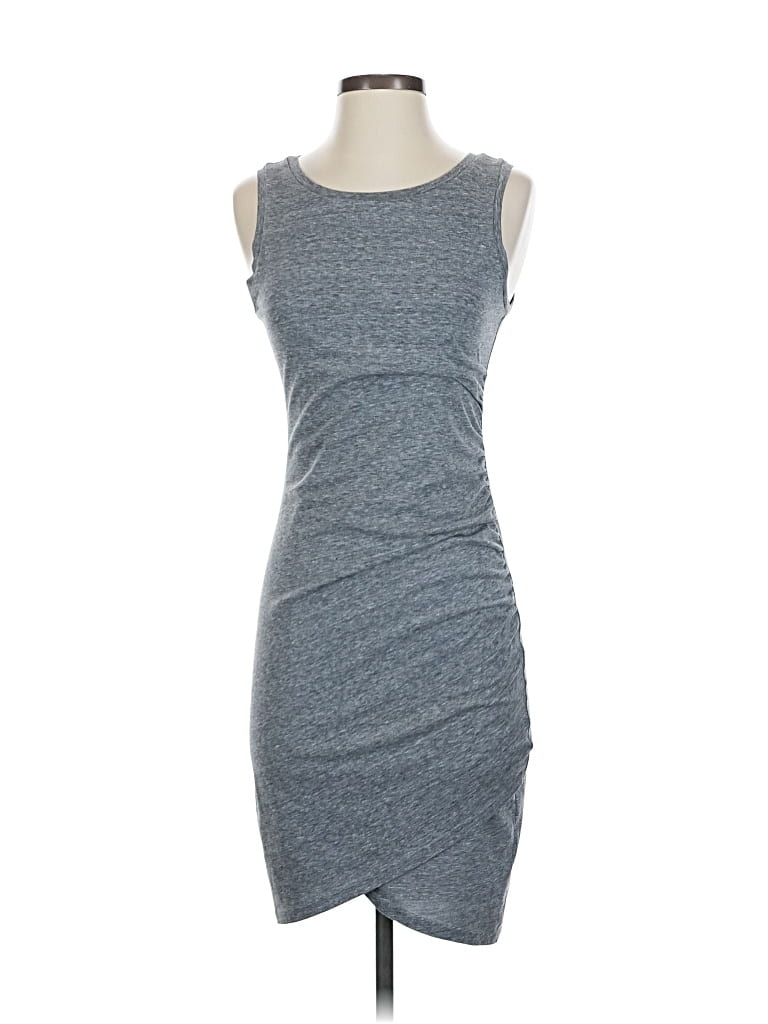 Pre-owned Leith Casual Dress In Gray