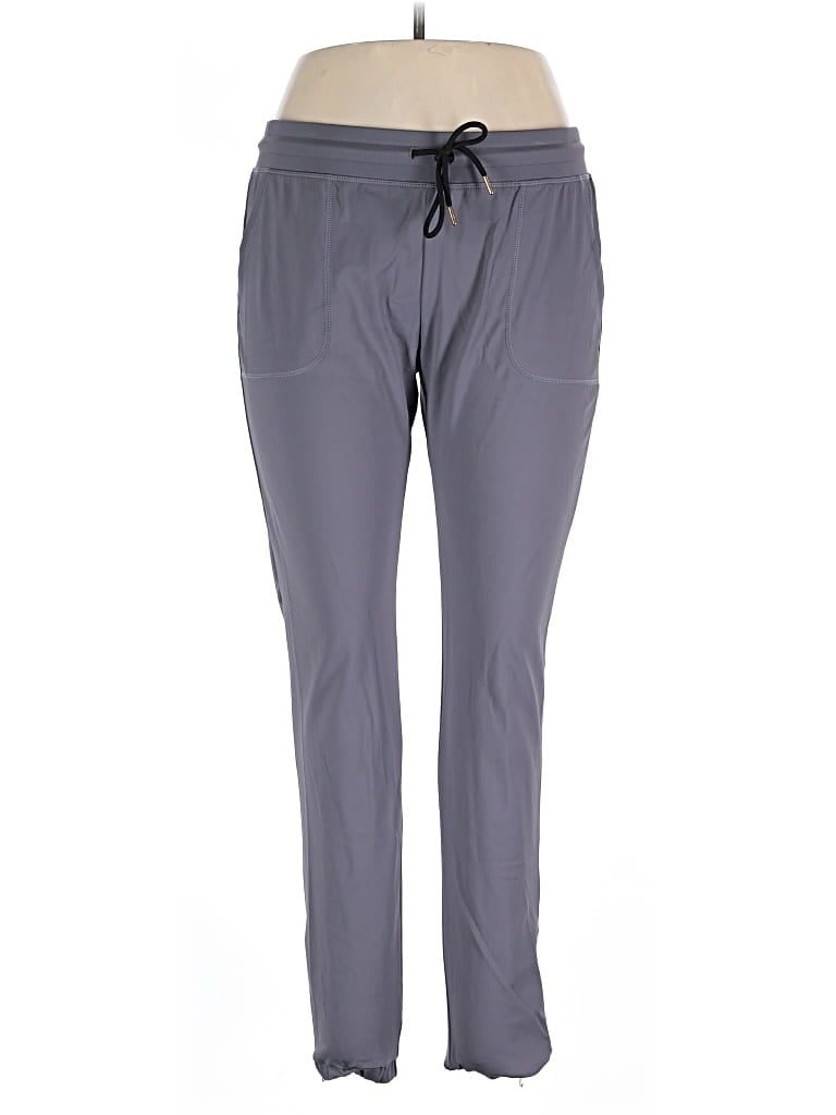 Pre-owned Zyia Active Active Pants In Gray