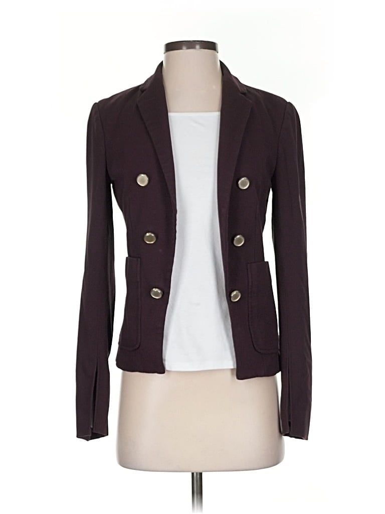 Pre-owned Theory Blazer Jacket In Brown