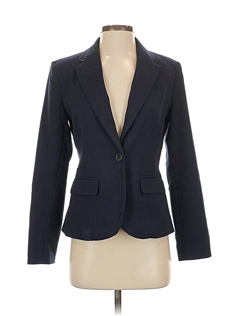 Pre-owned Merona Blazer Jacket In Blue