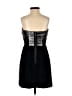 Tibi Metallic Black Cocktail Dress Size 2 - photo 2