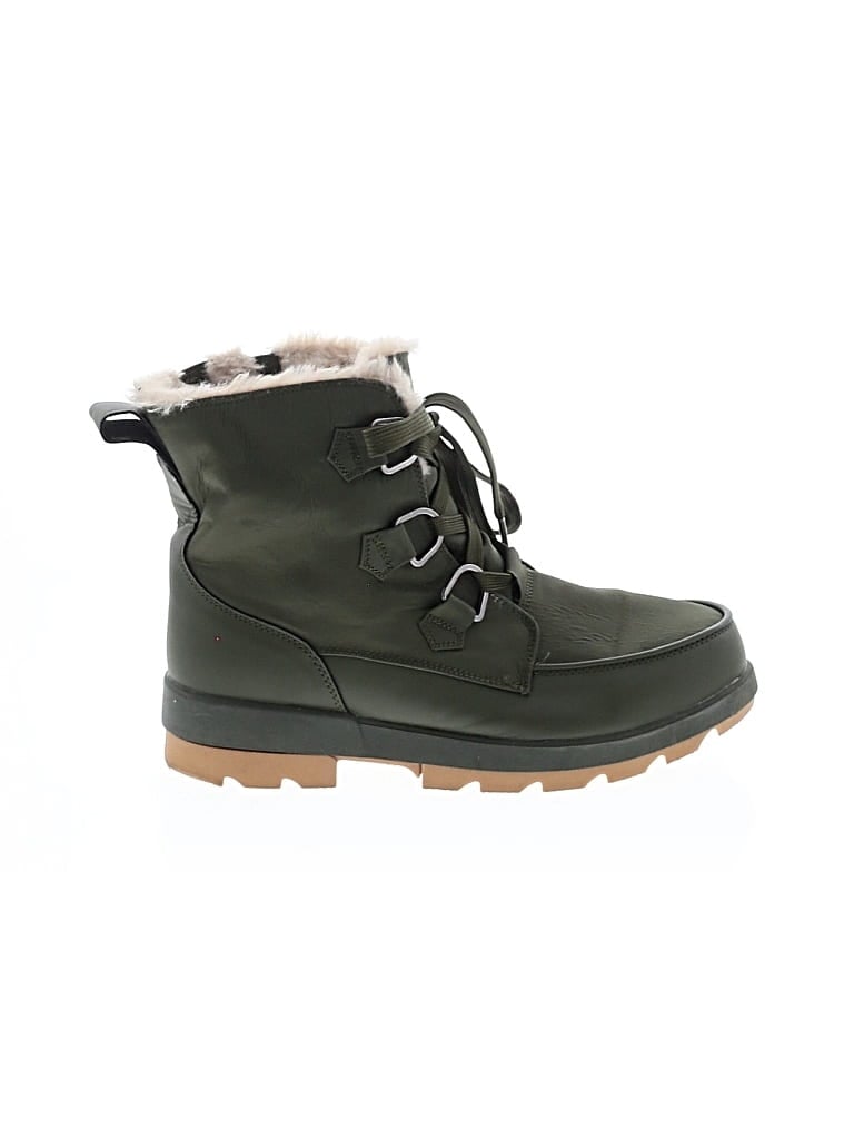 Pre-owned Torrid Ankle Boots In Green