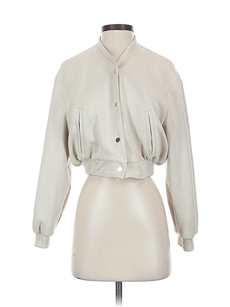 Pre-owned Zara Jacket In White