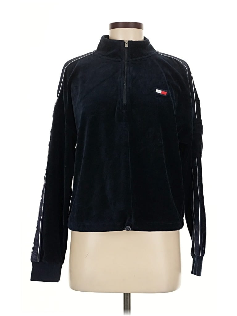 Pre-owned Tommy Hilfiger Sport Sweatshirt In Black