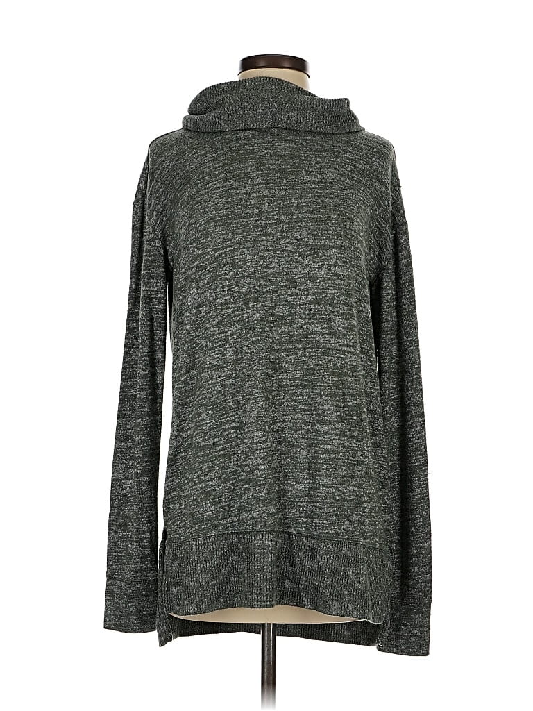 Pre-owned Gap Turtleneck Sweater In Gray