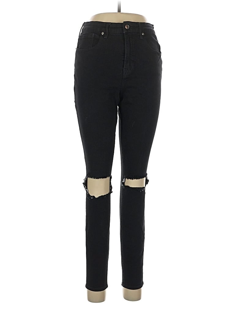 Pre-owned Good American Jeans In Black