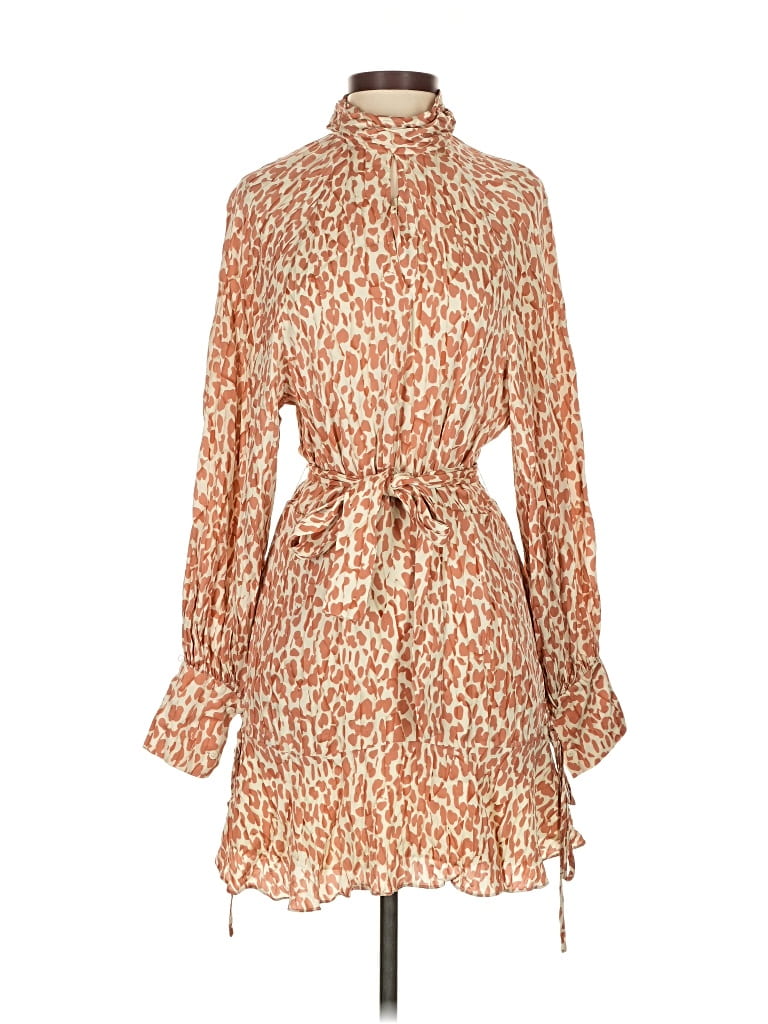 Pre-owned Reiss Casual Dress In Orange