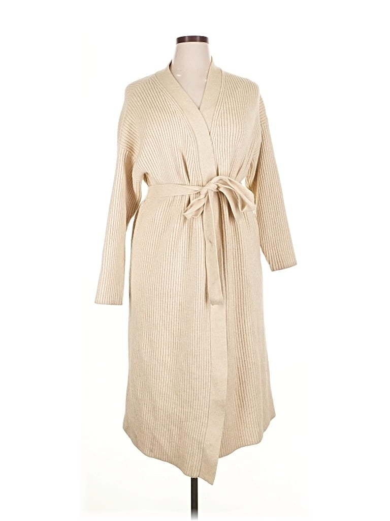 Pre-owned H&m Cardigan Sweater In Brown