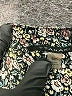 T Tahari 100% Polyester Floral Black Long Sleeve Blouse Size S - photo 7