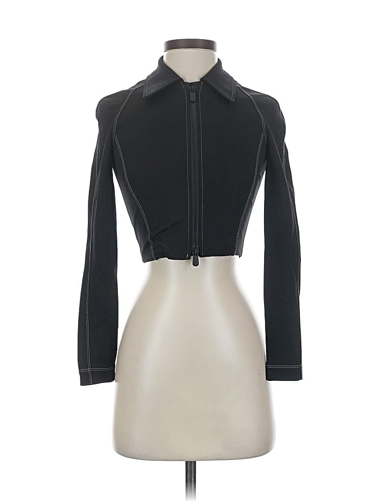 Pre-owned Pinko Long Sleeve Blouse In Black