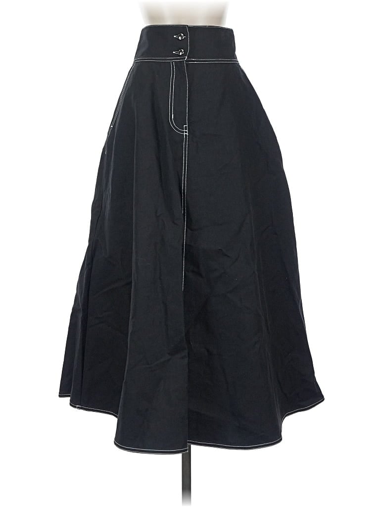 Pre-owned Max Mara Formal Skirt In Black