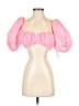 LPA 100% Polyester Pink 3/4 Sleeve Blouse Size S - photo 1