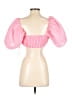LPA 100% Polyester Pink 3/4 Sleeve Blouse Size S - photo 2