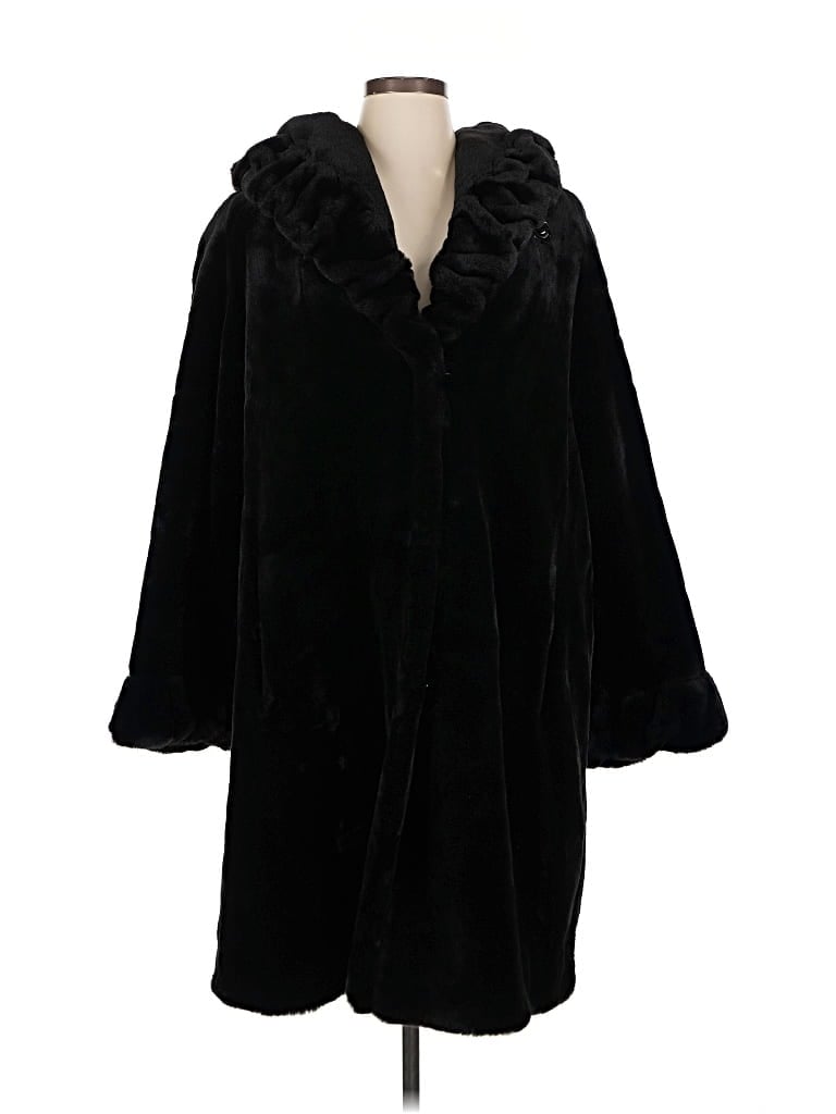 Pre-owned Gallery Coat In Black