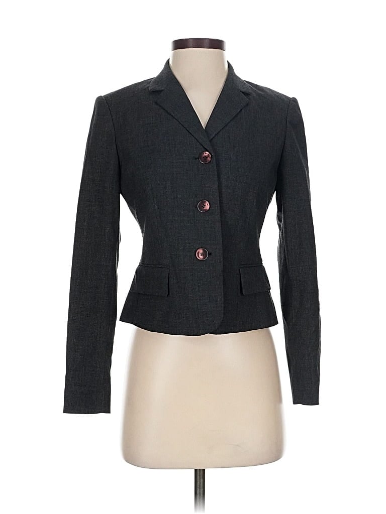 Pre-owned Calvin Klein Blazer Jacket In Gray