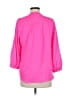 Vince Camuto 100% Polyester Pink 3/4 Sleeve Blouse Size M - photo 2