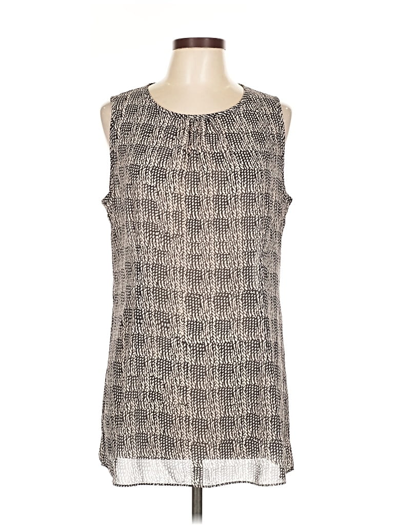 Pre-owned Cabi Sleeveless T-shirt In Gray