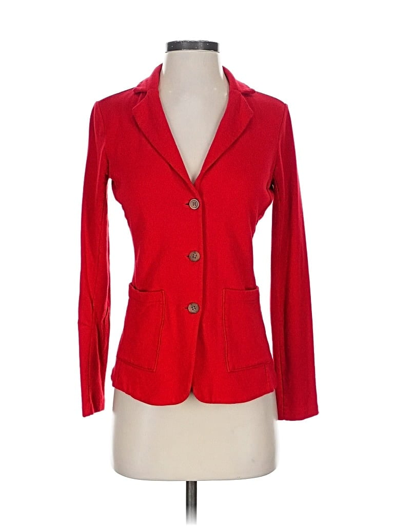 Pre-owned Tahari Blazer Jacket In Red