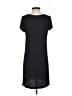 DKNY Solid Black Casual Dress Size S - photo 2