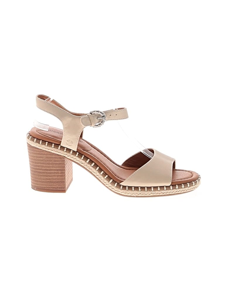 Pre-owned Lucky Brand Sandals In White