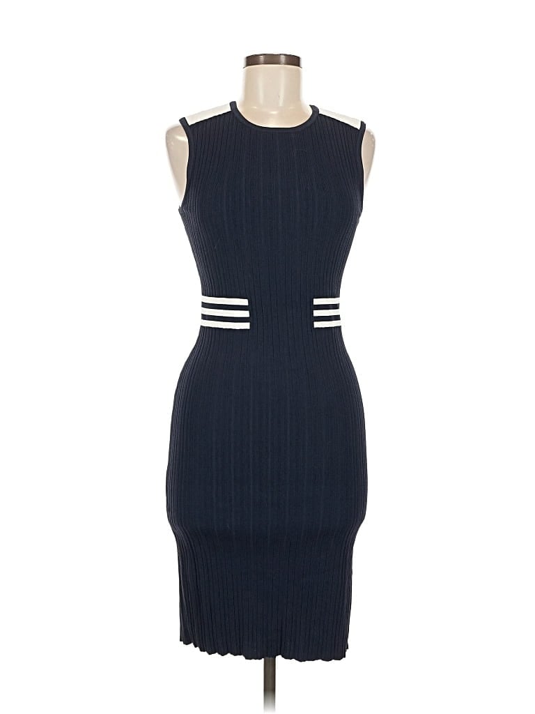 Pre-owned Karen Millen Cocktail Dress In Blue