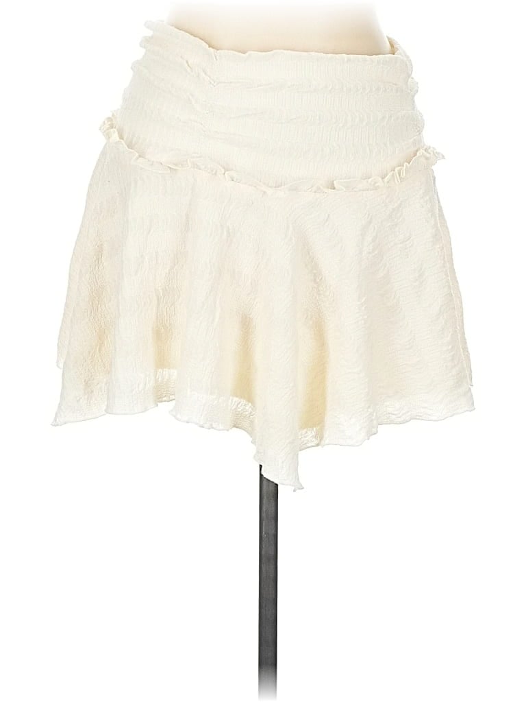 Et Clet Casual Skirt In Neutral