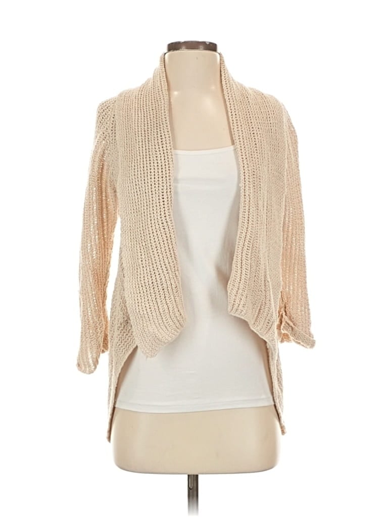 Pre-owned Cabi Cardigan Sweater In Brown